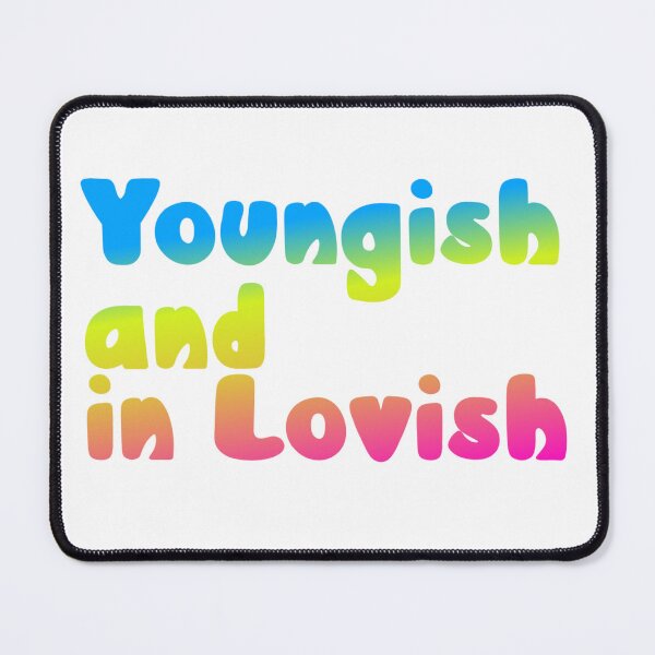 Item preview, Youngish and in Lovish. Young and in Love. Valentines designed and sold by MiowandMolly.