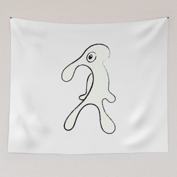 Item preview, Doodle Squidward Art, Squidward Painting designed and sold by DibujandoPorfa.