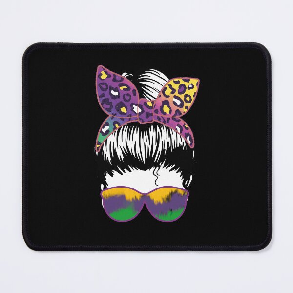 Item preview, mardi gras girl messy bun Funny Mardi Gras , mardi gras , Funny Mardi Gras King Gifts or King of Mardi Gras, Mardi Gras Parade Mardi Gras Vibes Party designed and sold by TigerArtistic.