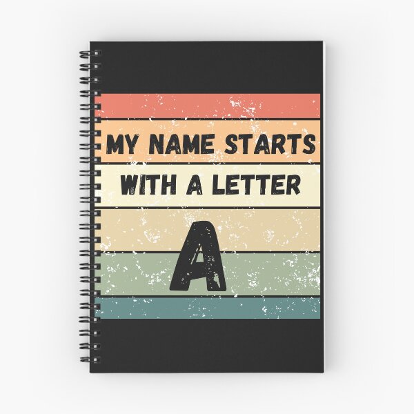 Item preview, My Name Starts With a Letter A designed and sold by Lemilemi.