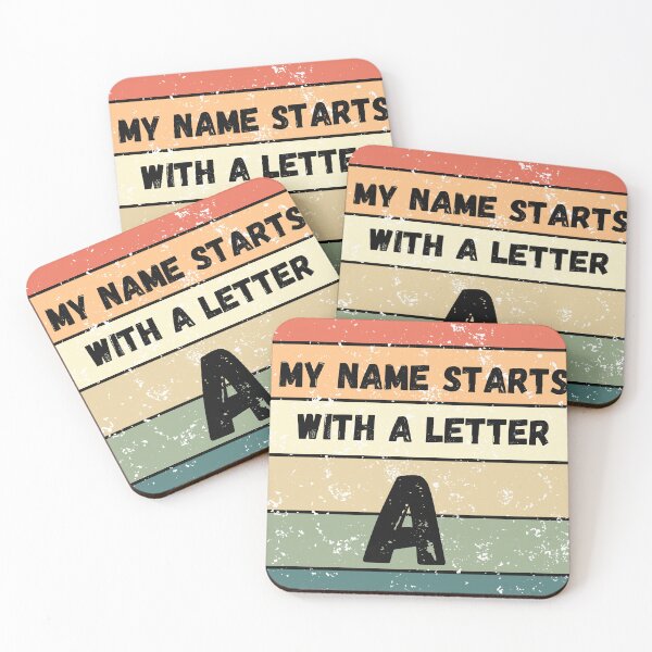 Item preview, My Name Starts With a Letter A designed and sold by Lemilemi.