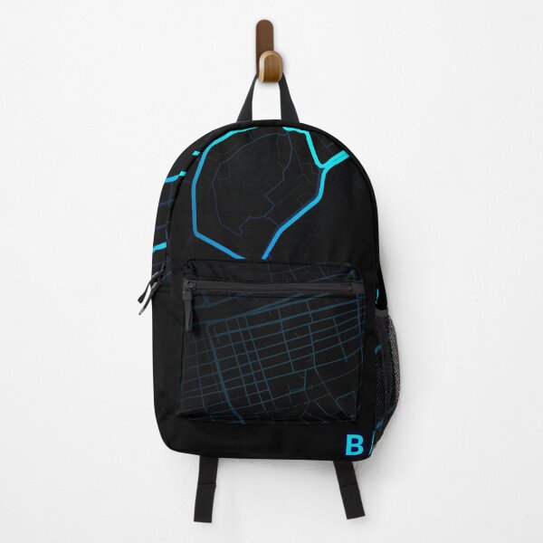 Item preview, Baku circuit in Azerbaijan in Blue color Neon style designed and sold by Jerhus.