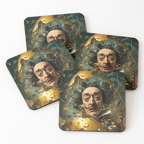 Item preview, SALVADOR DALI T-SHIRT CANVAS ALL THINGS DALI! designed and sold by OTHERWORLD2025.