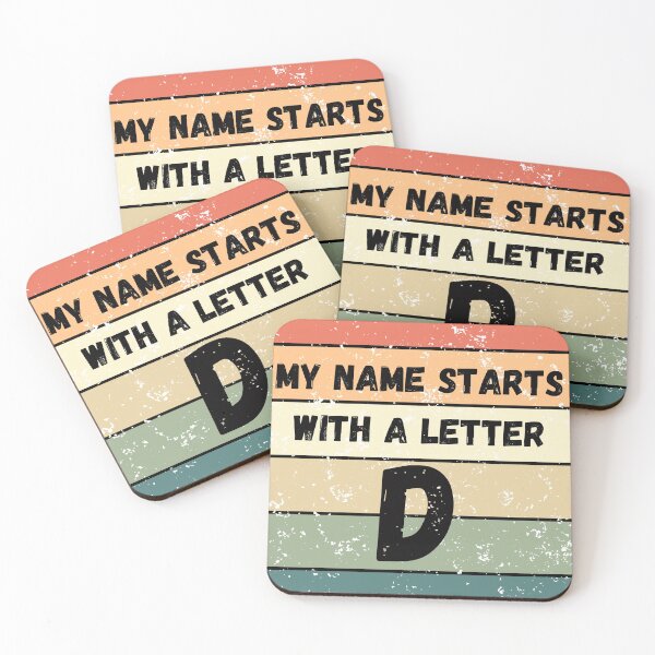 Item preview, Mi nombre comienza con la letra D designed and sold by Lemilemi.