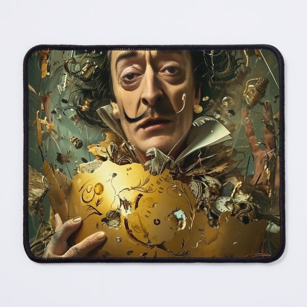 Item preview, SALVADOR DALI T-SHIRT CANVAS ALL THINGS DALI! designed and sold by OTHERWORLD2025.