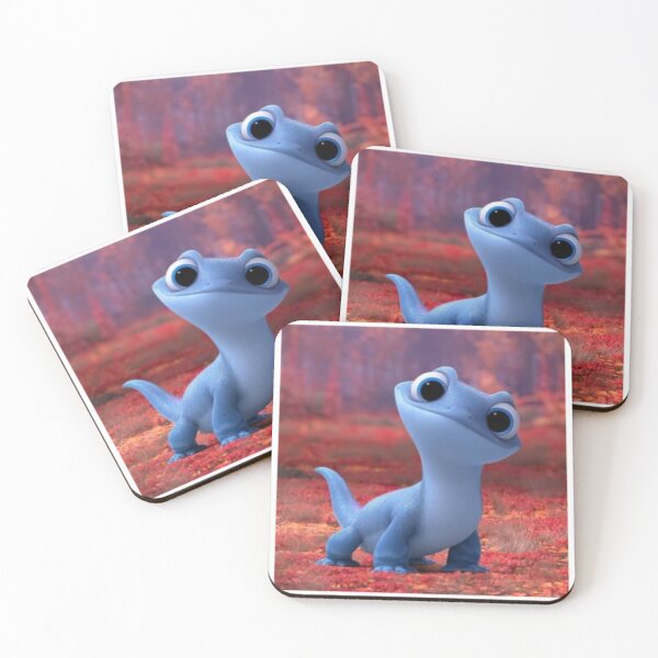 Item preview, Bruni Cute lizard frozen sticker designed and sold by ignaciosnachos.