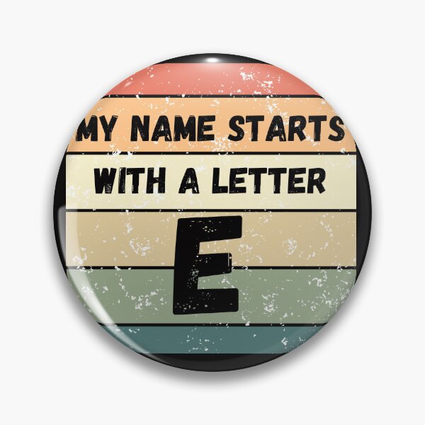 Item preview, My Name Starts With a Letter E designed and sold by Lemilemi.