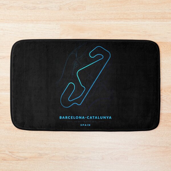 Item preview, Barcelona-Catalunya circuit in Spain in Blue Neon style designed and sold by Jerhus.