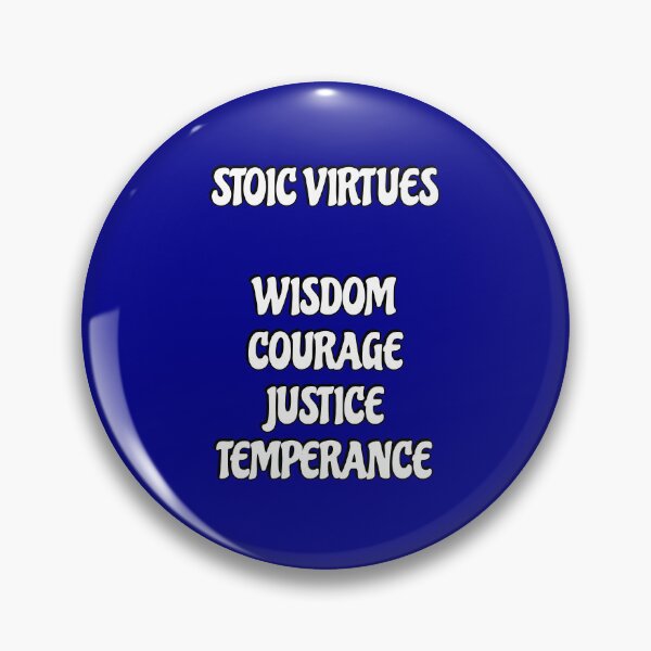 Item preview, Stoic Virtues designed and sold by Inspirationmotivation.
