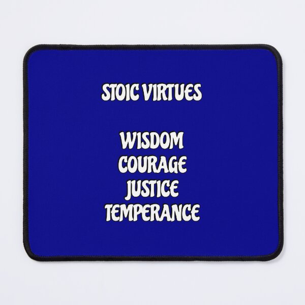 Item preview, Stoic Virtues designed and sold by Inspirationmotivation.