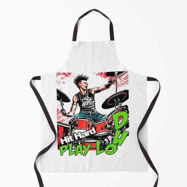 Item preview, Hit Hard, Play Loud designed and sold by Concept-Hub.