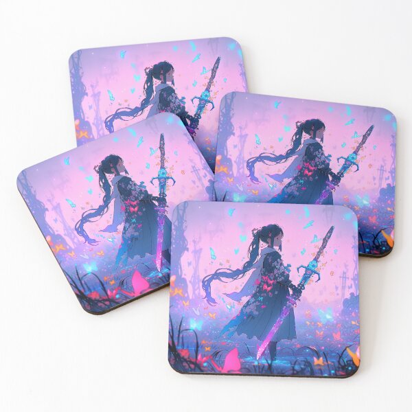 Item preview, Magical Forest Enchanted Sword Anime Girl designed and sold by bubblegoth.