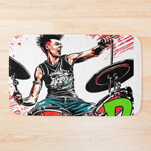Item preview, Hit Hard, Play Loud designed and sold by Concept-Hub.