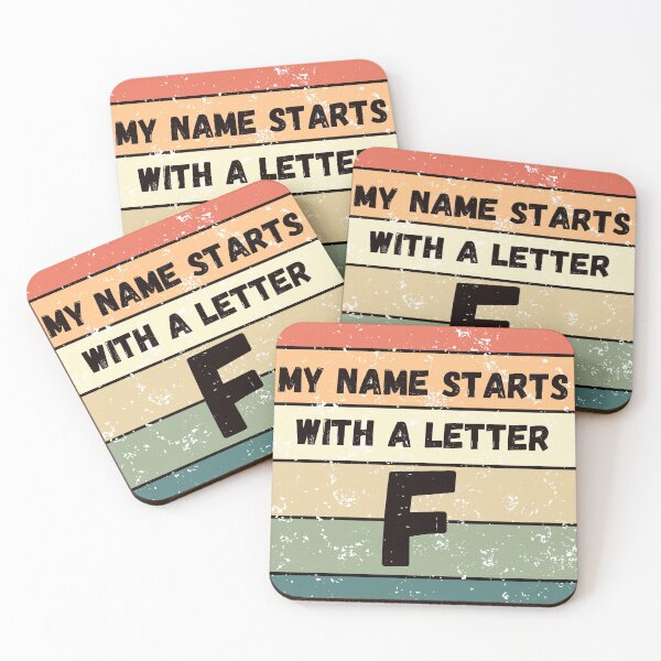 Item preview, My Name Starts With a Letter F designed and sold by Lemilemi.
