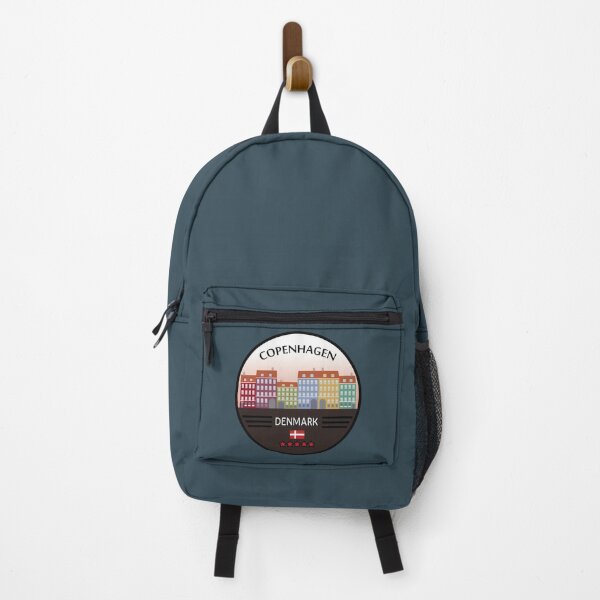 Item preview, Copenhagen city with denmark flag designed and sold by Donutlovers.