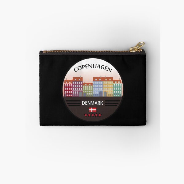 Item preview, Copenhagen city with denmark flag designed and sold by Donutlovers.
