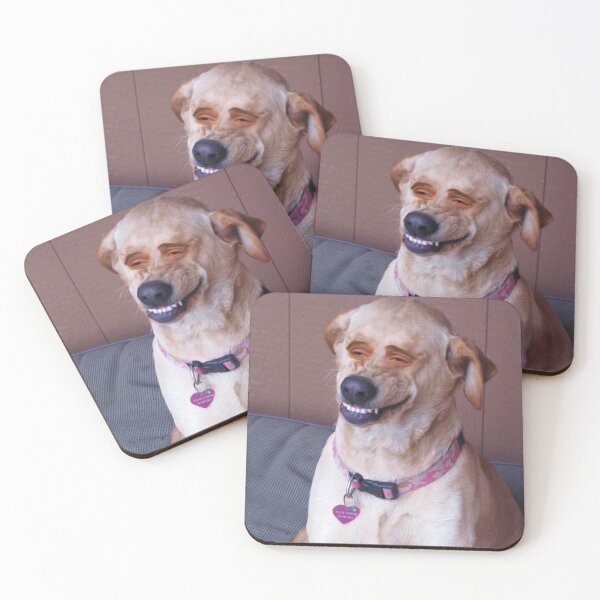 Item preview, Dog meme human face sticker designed and sold by ignaciosnachos.