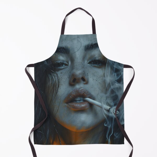 Item preview, woman smoking modern concept art designed and sold by UmagineArts.