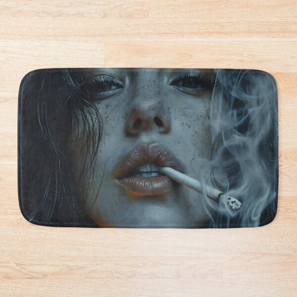 Item preview, woman smoking modern concept art designed and sold by UmagineArts.
