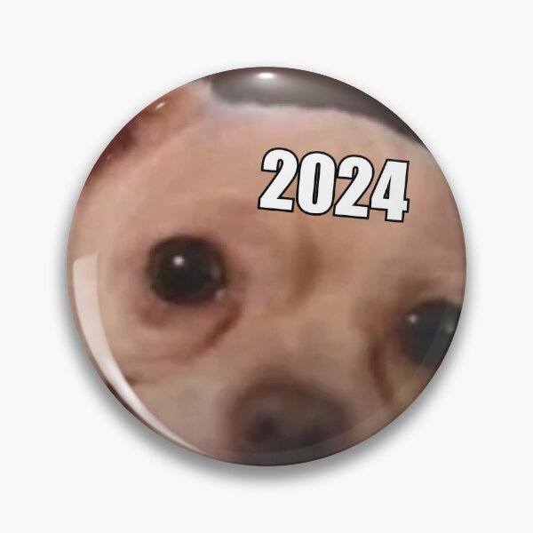 Item preview, 2024 dog crying meme sticker designed and sold by ignaciosnachos.