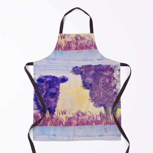 Item preview, Belted Galloway Cows Painting designed and sold by MikeJory.