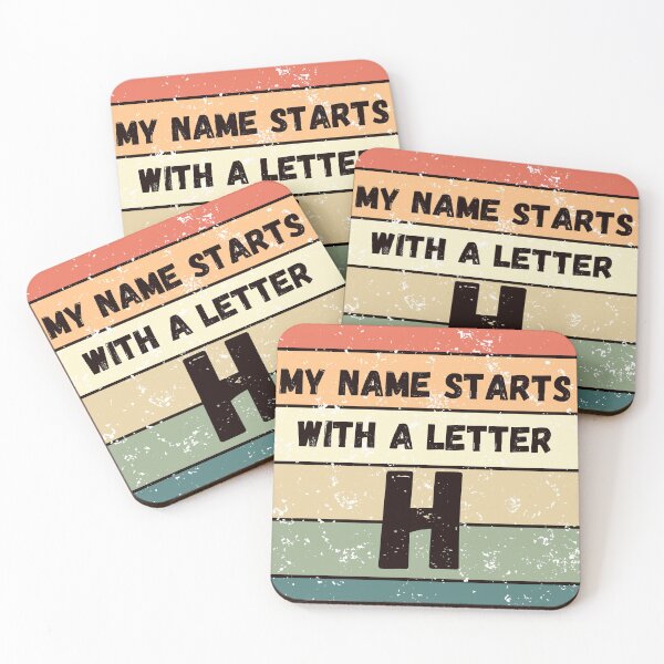 Item preview, My Name Starts With a Letter H designed and sold by Lemilemi.
