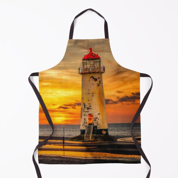 Item preview, Sunset At Talacre Lighthouse Wales designed and sold by AJEvans.