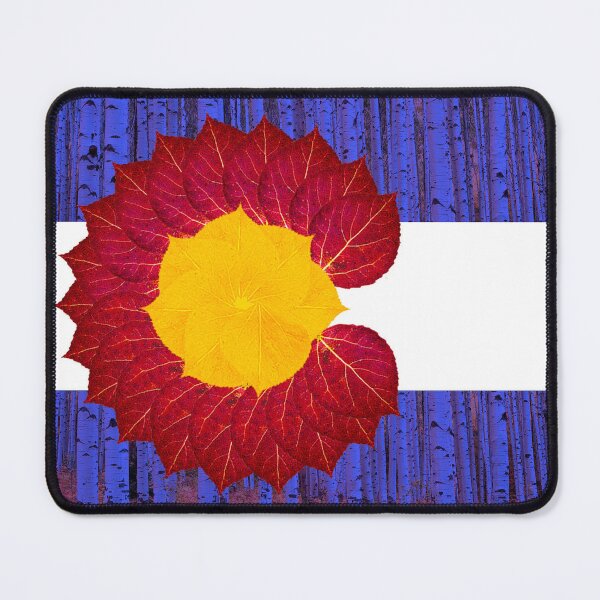 Item preview, aspen tree Colorado flag designed and sold by Emily Lankford.