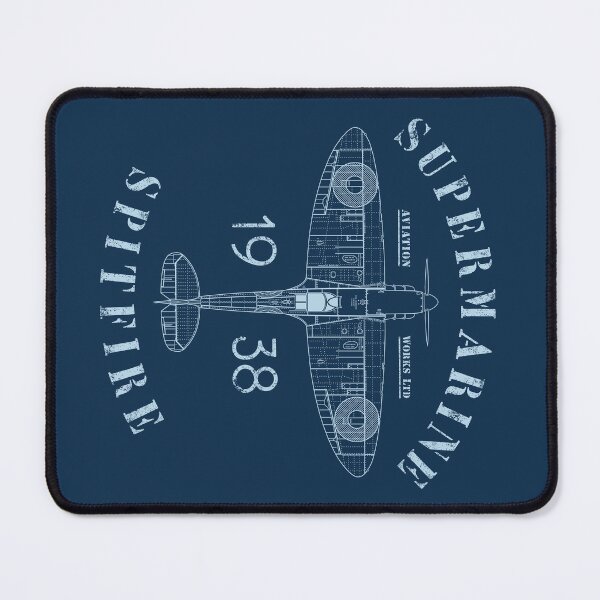 Item preview, Spitfire Blueprint designed and sold by 909 Apparel®.