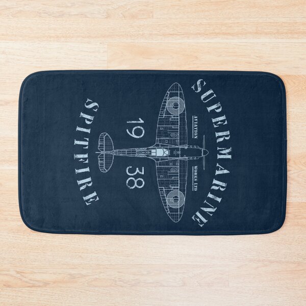 Artikelvorschau, Spitfire-Blaupause entworfen und verkauft von 909 Apparel®.
