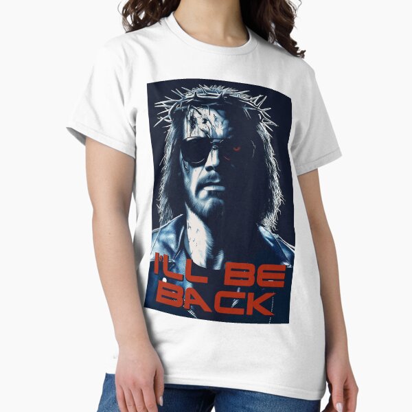 Item preview, I'll Be Back Jesus Shirt Church Jesus Christ Christmas Classic designed and sold by PrintShangri-La.