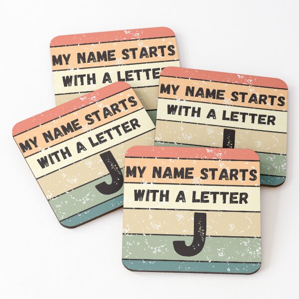 Item preview, My Name Starts With a Letter J designed and sold by Lemilemi.