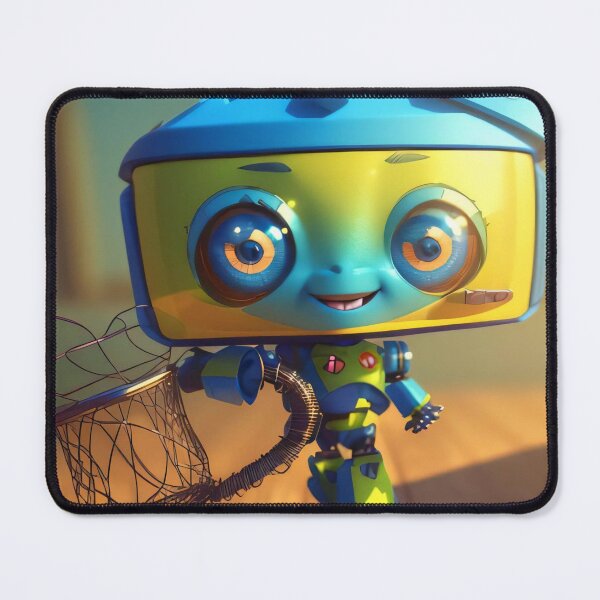 Item preview, Ivan, a cheerful little robot, spreads joy with every circuit. designed and sold by WHITI_MANAWA.