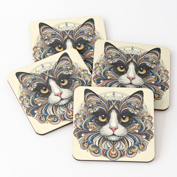 Item preview, Ethereal Feline Fusion designed and sold by BastKittyStore.