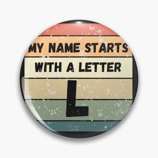 Item preview, My Name Starts With a Letter L designed and sold by Lemilemi.