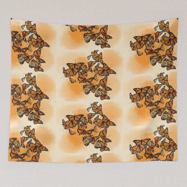 Item preview, Monarch Migration Watercolor designed and sold by SierraSnipes.