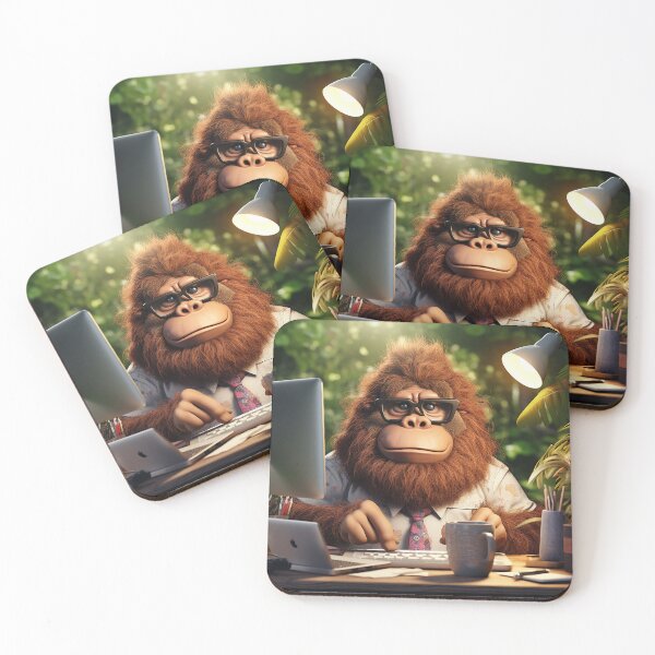 Item preview, Elusive Employee: Bigfoot's Professional Pursuits designed and sold by NatureArtDecor.