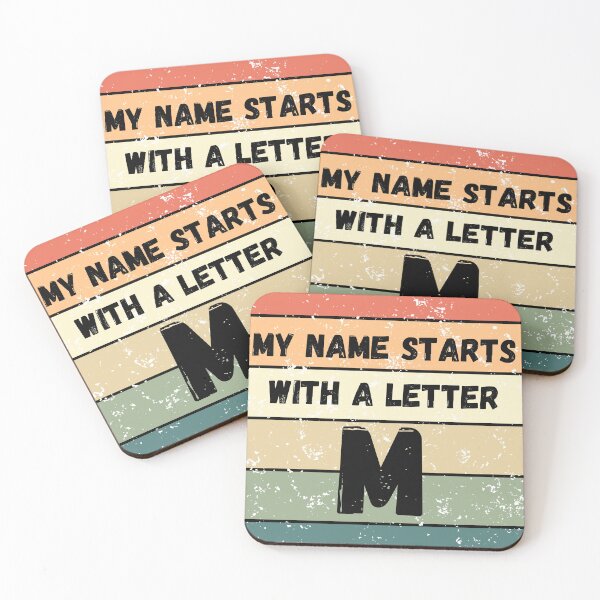 Item preview, My Name Starts With a Letter M designed and sold by Lemilemi.