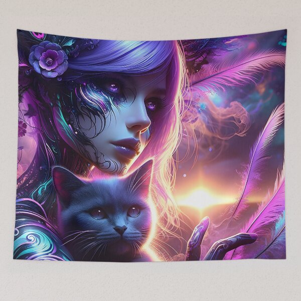 Item preview, Luminous Embrace designed and sold by TheCatsCorner.