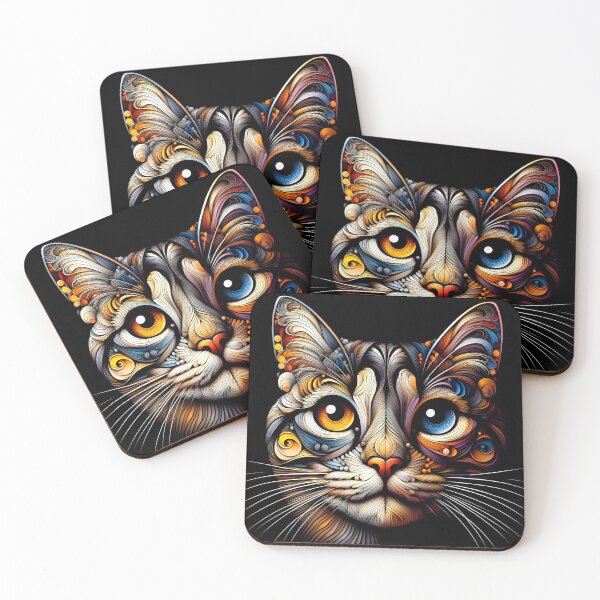 Item preview, Whiskered Elegance: Stella's Influence designed and sold by BastKittyStore.