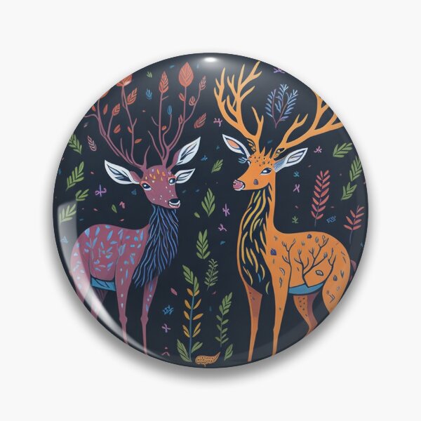 Item preview, Autumnal Spirit Deer Duo designed and sold by Daniel Haddad.