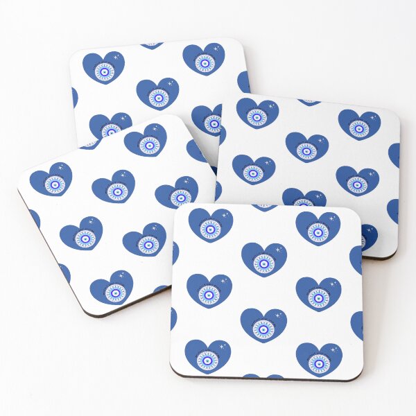 Item preview, Evil Eye Heart designed and sold by ExhaleKisses.
