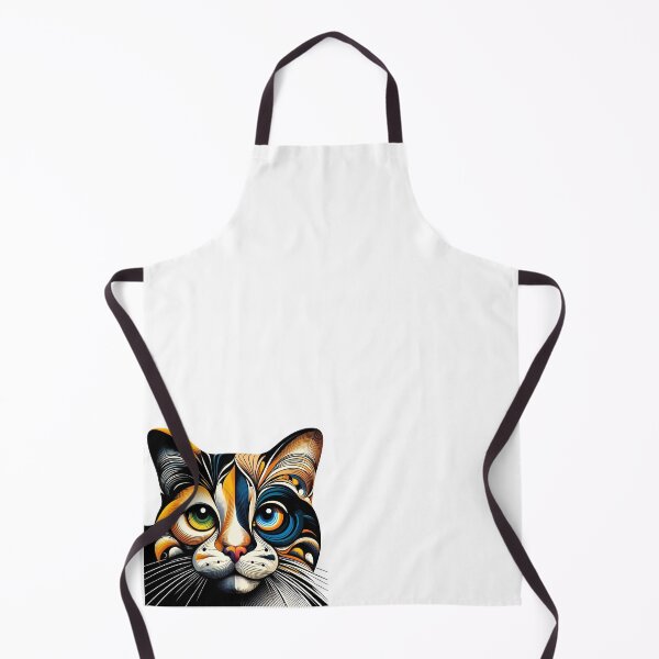 Item preview, Abstract Elegance: Japanese Bobtail Impressions designed and sold by BastKittyStore.