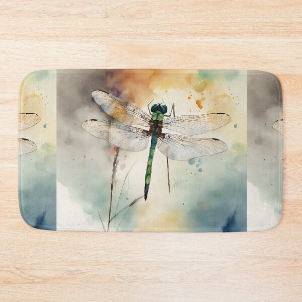 Item preview, Dragonfly in watercolor. designed and sold by kreativeadern.