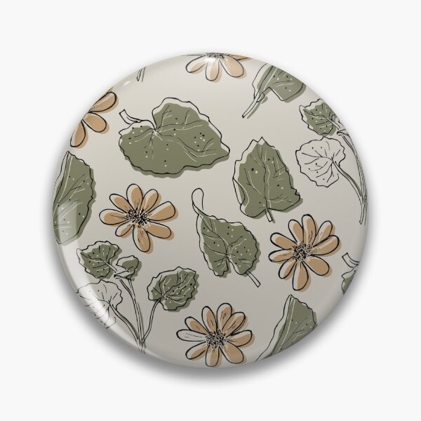 Artikelvorschau, Ficaria verna florales Vektormuster entworfen und verkauft von Aeterna Prints.