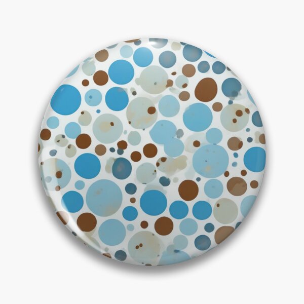 Item preview, Microscope Polka Dot - Mixed Colored (blue, brown, white) - Ignota Patterns  designed and sold by Ignota-Stylz.