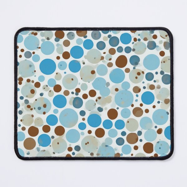 Item preview, Microscope Polka Dot - Mixed Colored (blue, brown, white) - Ignota Patterns designed and sold by Ignota-Stylz.