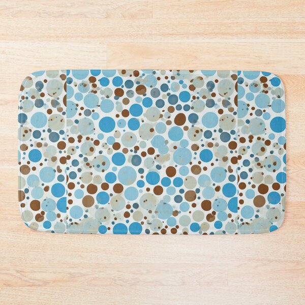 Item preview, Microscope Polka Dot - Mixed Colored (blue, brown, white) - Ignota Patterns  designed and sold by Ignota-Stylz.