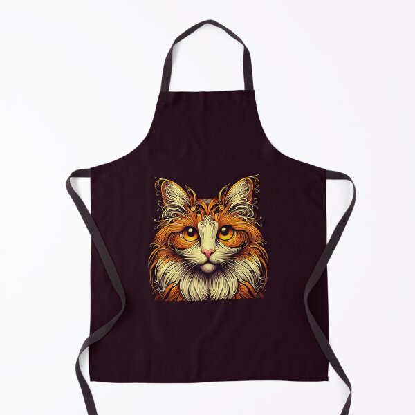 Item preview, Celestial Whiskers: Inspired Cat Art designed and sold by BastKittyStore.