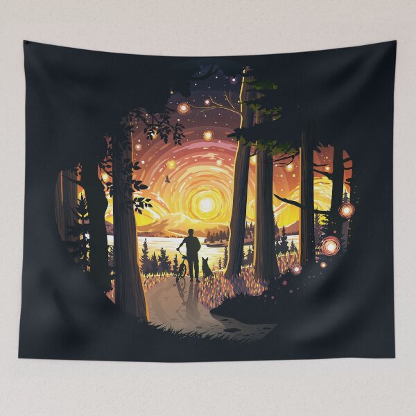 Item preview, Evening Walk designed and sold by Andrey Prokopenko.